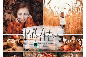 10 Hello Autumn Lightroom Presets
