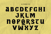 Crosswild - Blackletter Font, a Blackletter Font by AQR Studio (Thumbnail 4 of 8)