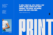 CS Central – Condensed Font, a Sans Serif Font by Craft Supply Co. (Thumbnail 2 of 8)
