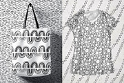 30 abstract black and white patterns, a Pattern Graphic by pineart (Thumbnail 4 of 7)