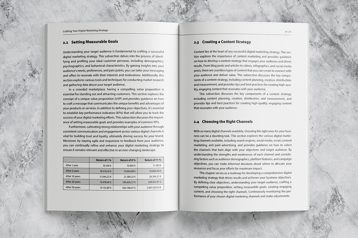 Plain Book Template, a Magazine Template by Template Temple (Photo 9 of 10)