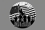 America Worker Vector Bundle, an Illustration by jahid234 (Thumbnail 6 of 21)