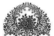50 Elegant Floral Ornate Silhouette, a Decorative Illustration by Amazin_art (Thumbnail 10 of 30)