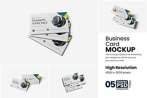 Business Card Mockup, a Product Mockup by bimockup