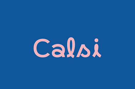 Calsi Sans Font, a Sans Serif Font by Creative Foundry
