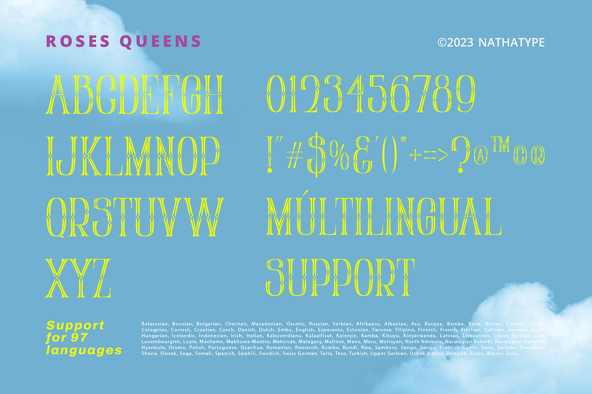 Roses Queen, a Serif Font by Nathatype (Photo 9 of 11)