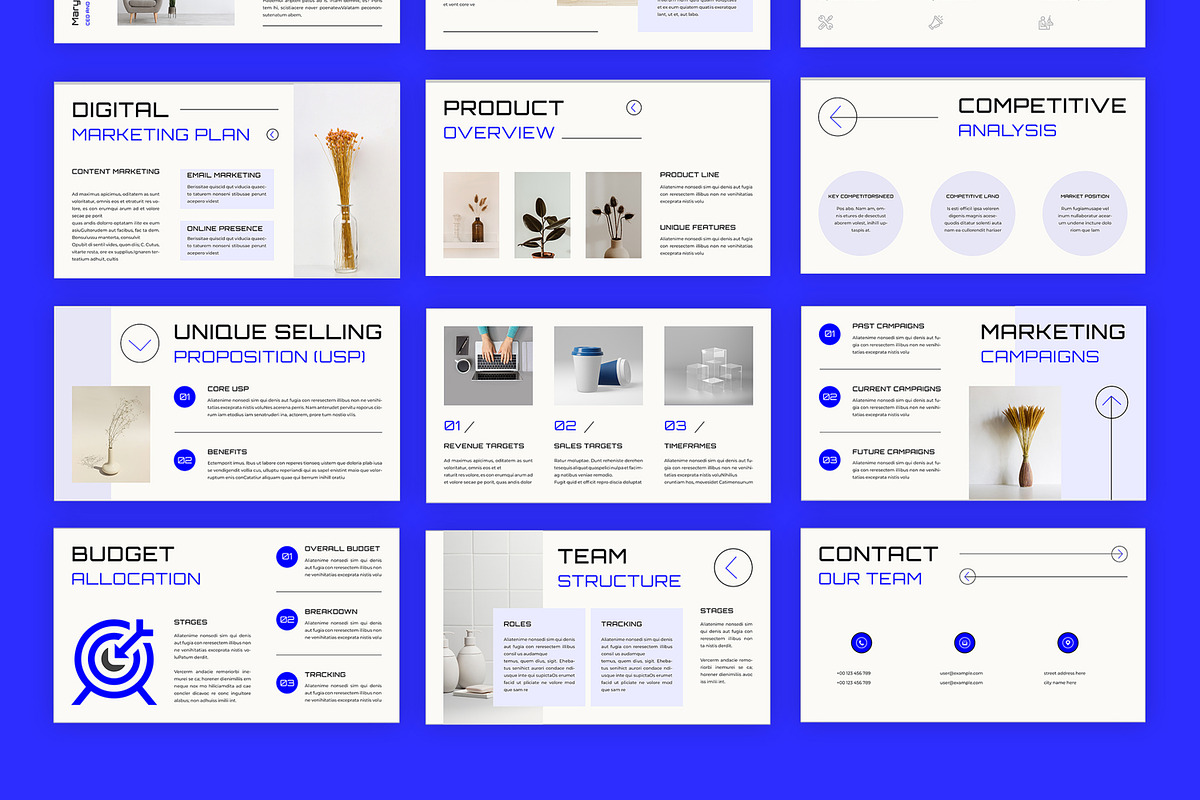 Sales And Marketing Presentation, a Presentation Template by MightyDesign (Photo 3 of 6)