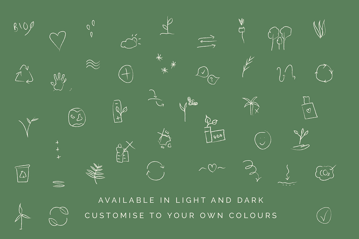 Eco-friendly Green Sustainable Icons, an Icon by CreativeWilderness (Photo 6 of 9)