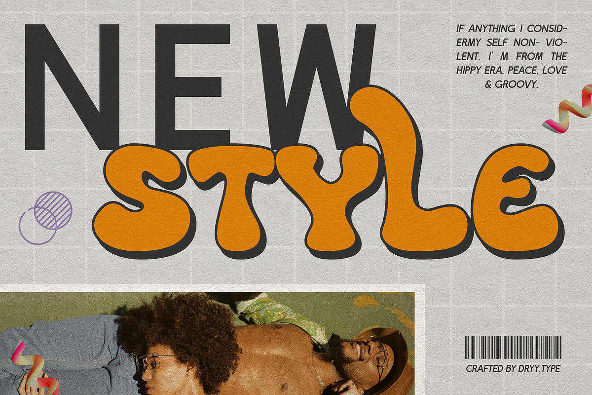 Balance Groovy - Duo font, a Sans Serif Font by Dryy.type (Photo 3 of 8)