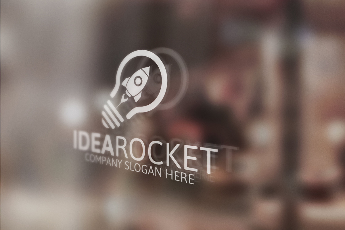 Idea Rocket /Logo Template, a Branding & Logo Template by Josuf Media