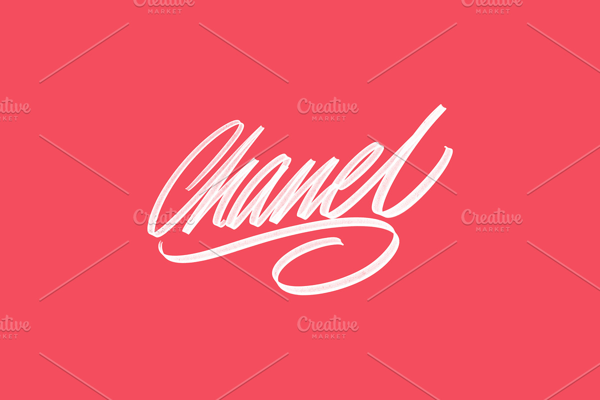 Young Vegas Hand Lettering Brushes, a Brush Add-On by IIAspire (Photo 7 of 14)