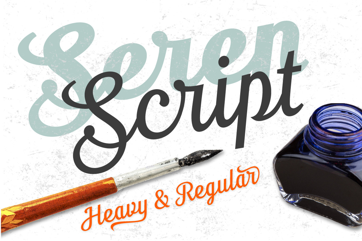 Seren Script, a Script Font by TypeFaith Fonts (Photo 1 of 5)