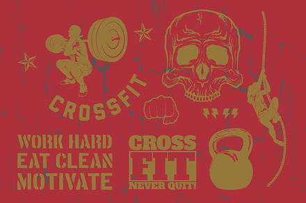 Crossfit Pack 1 | Vector