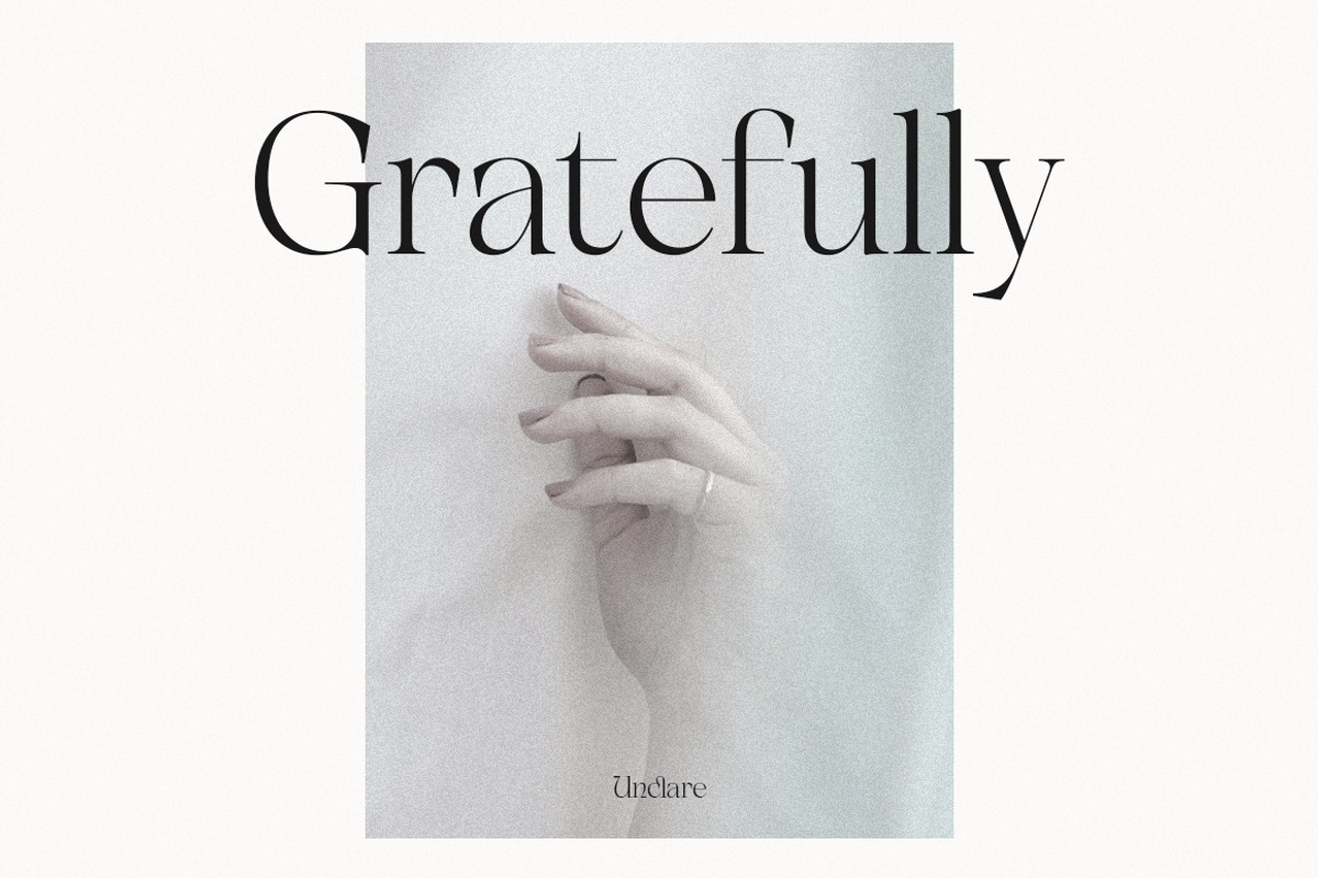 Unclare Modern Ligature Font, a Serif Font by Heinzel Std (Photo 5 of 14)
