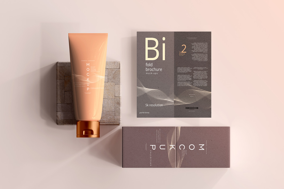 390+ Cosmetic Branding Mockup Scenes, a Cups & Container Mockup by pmvch (Photo 108 of 367)