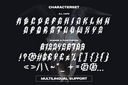 Dissident Death Metal Font, a Blackletter Font by Ronny Studio (Thumbnail 8 of 8)