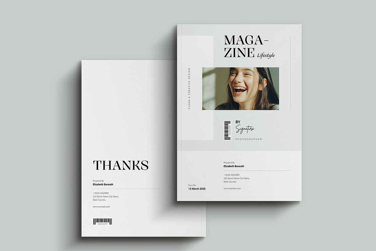 The Lifestyle Magazine Template, a Magazine Template by NorthPeak (Photo 11 of 13)