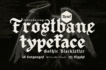 Frostbane - Gothic Blackletter Font