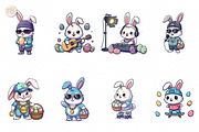 Hip Hop Bunny PNG Clipart, Urban., an Animal Illustration by KennedyStudio (Thumbnail 2 of 5)