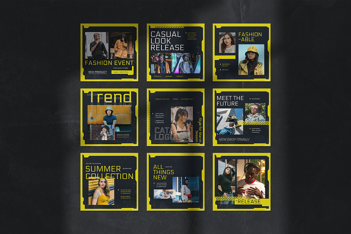 Bundle Streetwear Instagram Template, a Social Media Template by Azruca (Photo 20 of 26)