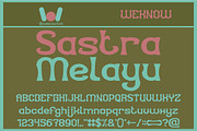 Cerita Rakyat Font, a Font by weknow (Thumbnail 5 of 5)