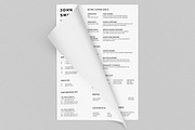 Simple Resume CV with Business Card, a Stationery Template by ND Design (Thumbnail 10 of 13)
