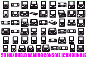 50 Handheld Gaming Console Vector Bu, an Illustration by Gfx_Store (Thumbnail 1 of 51)