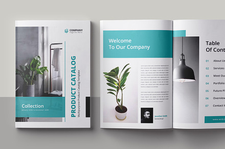 Product Catalogue, a Brochure Template by Pixelpick
