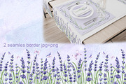 Lavender Provence watercolor clipart, a Decorative Illustration by susie-p-art (Thumbnail 9 of 15)