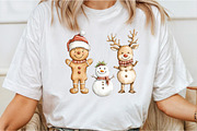 Cute Christmas clipart, an Animal Illustration by DreamCafeArt (Thumbnail 4 of 6)