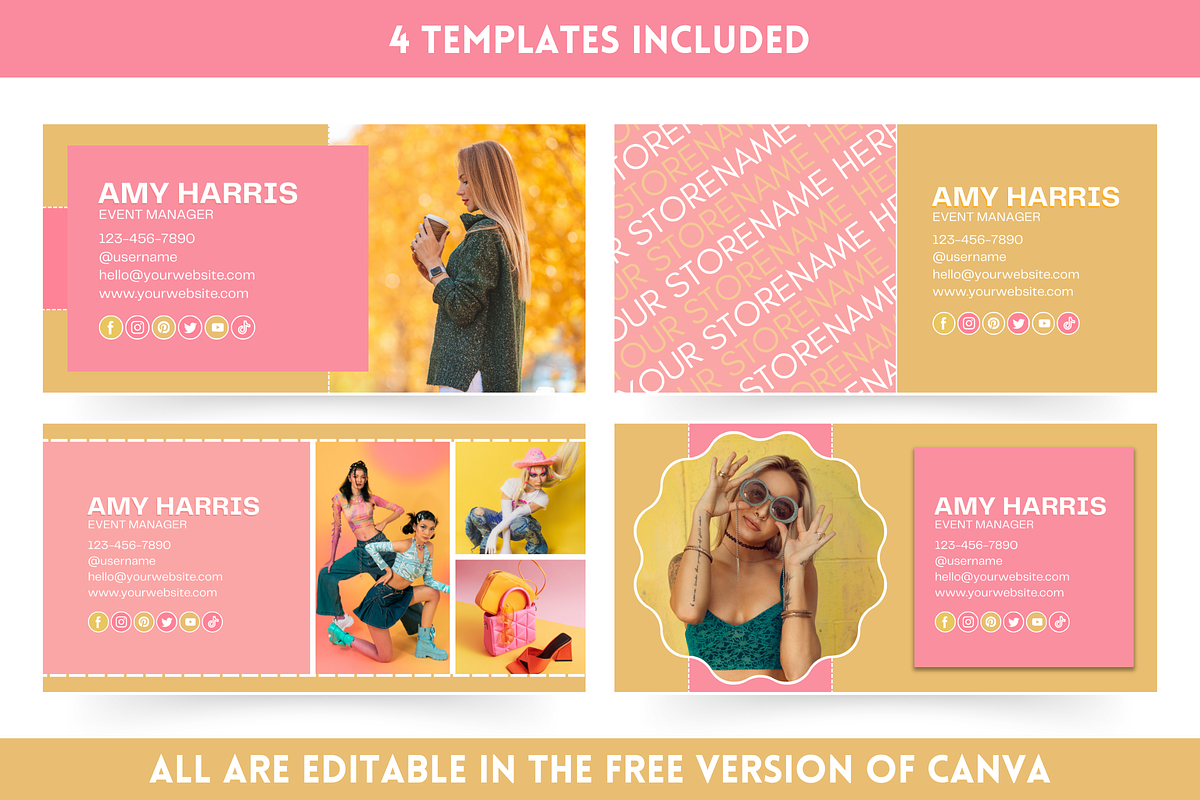 Email Signature Templates, an Email Template by SunshineStudioBoutique (Photo 5 of 9)