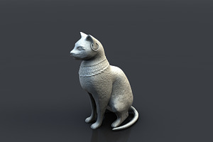 Egyptian Cat Statue Bastet