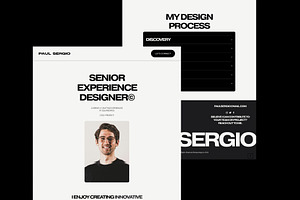 Portfolio Web Squarespace Template