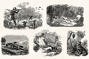 Hunting - Vintage Illustrations, a Sport Illustration by Graphic Goods (Thumbnail 10 of 12)
