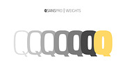 Q SANS PRO font family, a Sans Serif Font by Fontop (Thumbnail 2 of 12)