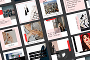 Bold and Modern Instagram Templates, a Social Media Template by Carrylove Designs (Thumbnail 2 of 4)