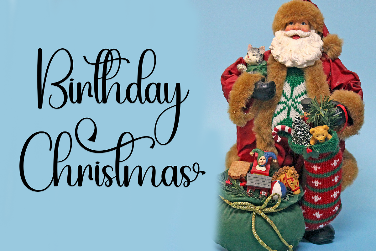 Santa Claus, a Script Font by FreshTypeINK (Photo 3 of 8)