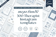 Mental health bundle Canva template, a Social Media Template by Cate Creates (Thumbnail 12 of 12)