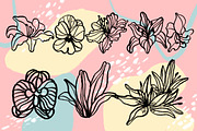 Flowers and Plants Minimalist Set, an Illustration by Anny (Thumbnail 4 of 10)