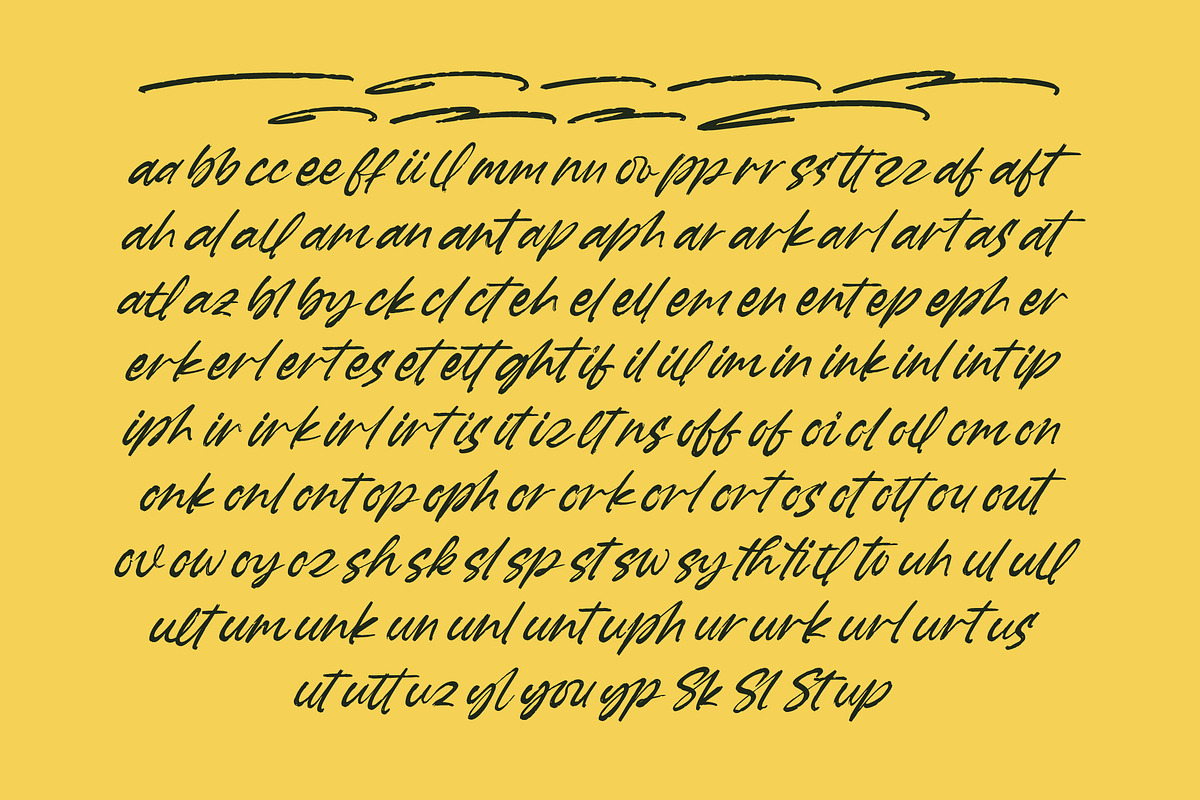 Garden Solland Bold Handwritten Font, a Script Font by Letterena Studios Script (Photo 14 of 15)