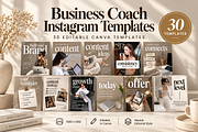 Business Coach Instagram Templates, a Social Media Template by Moeen (Thumbnail 2 of 6)
