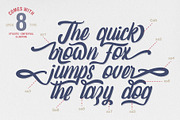 Amaranthine - Vintage Script Fonts, a Script Font by SemutHitam Creative (Thumbnail 2 of 8)