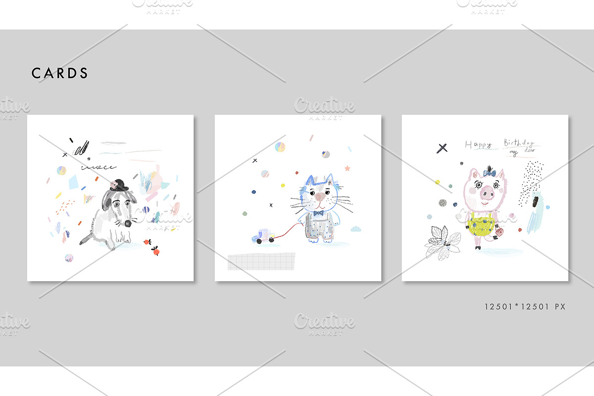 Pets & Doodles, an Animal Illustration by Lera Efremova (Photo 3 of 8)