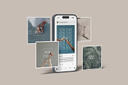 Instagram Post Mockup, a Device Mockup by graphicsecond (Thumbnail 3 of 5)