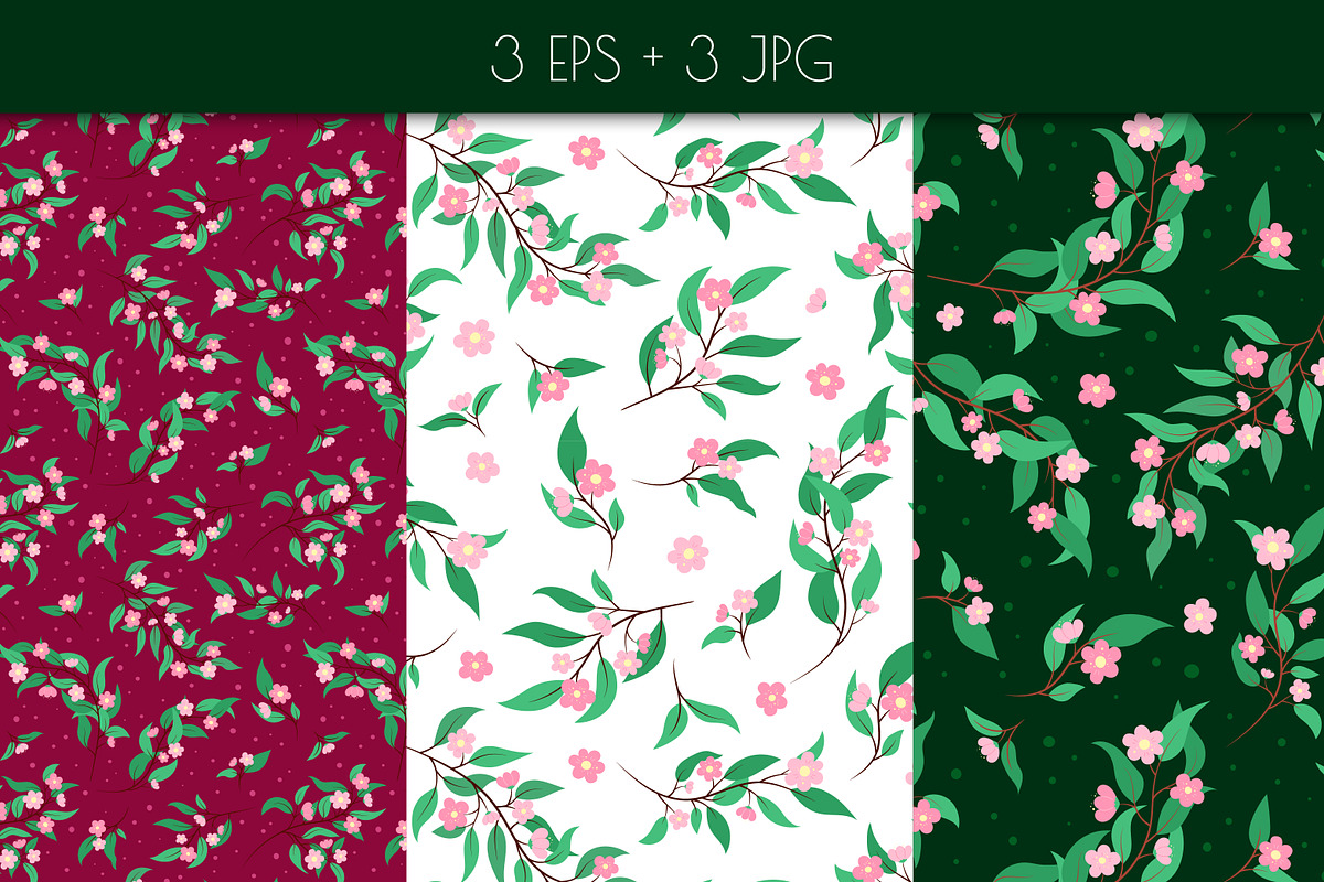 Cute Flowers | Floral Collection EPS, a Decorative Illustration by AnnaViolet_store (Photo 4 of 5)