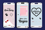 Valentine Love Story Template Design, a Social Media Template by MightyDesign (Thumbnail 3 of 6)