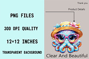 Summer Beach Animals Clipart Bundle., an Illustration by SVGArt (Thumbnail 4 of 9)