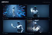 Humanoid AI - 12 4K Loops, a Background Graphic by Photocreo Michal Bednarek (Thumbnail 4 of 7)