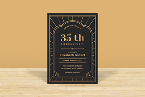 Birthday Invitation, an Invitation Template by graphicook