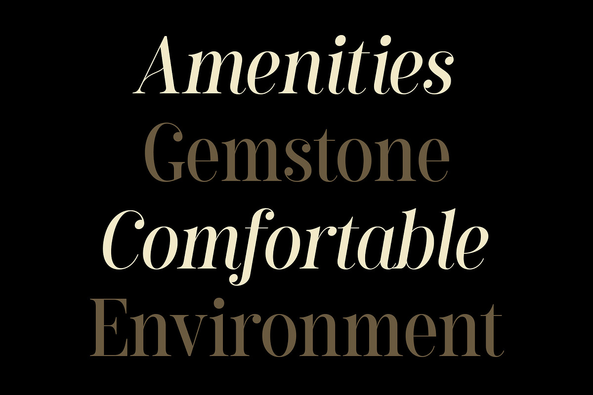 Amaris - Nostalgic Serif, a Serif Font by Craft Supply Co. (Photo 3 of 8)